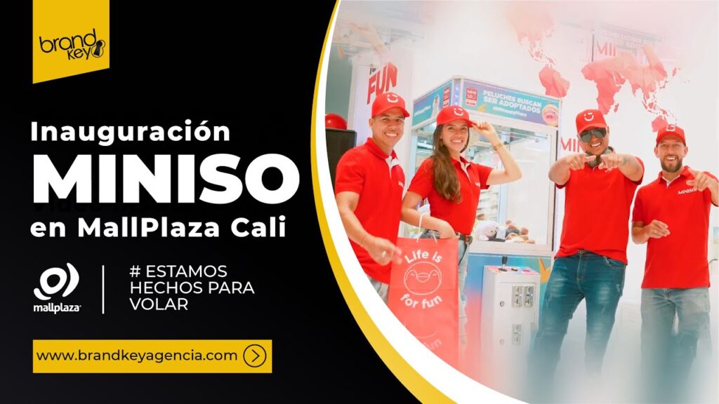 Inauguración Miniso Mall Plaza Cali 