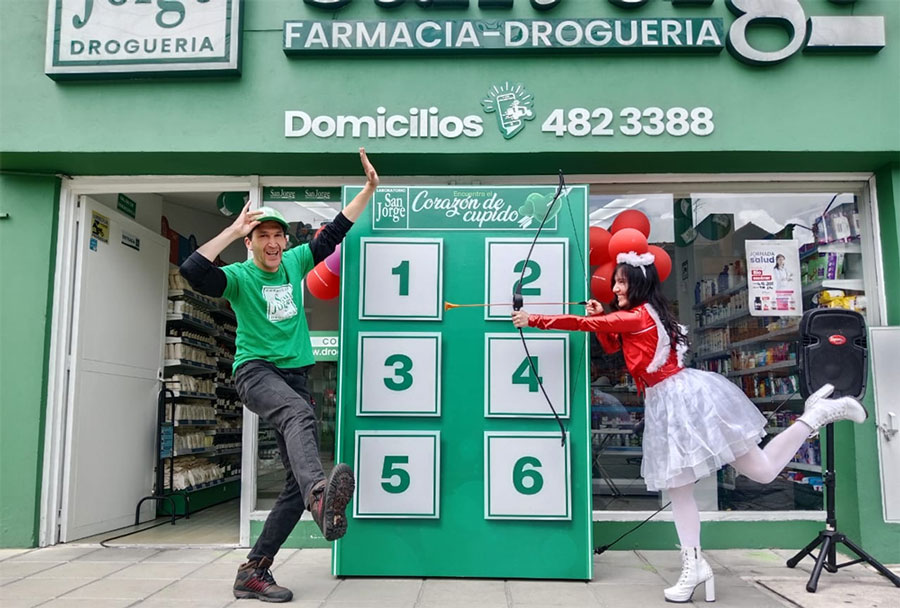 Campaña BTL para Amor y Amistad