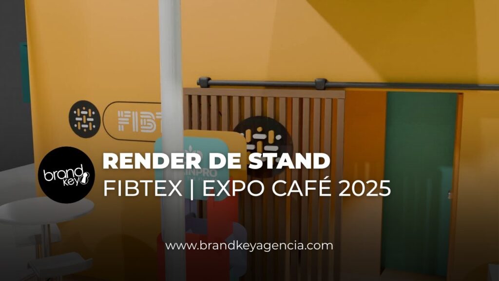 Render de stand | Fibtex Expo Café